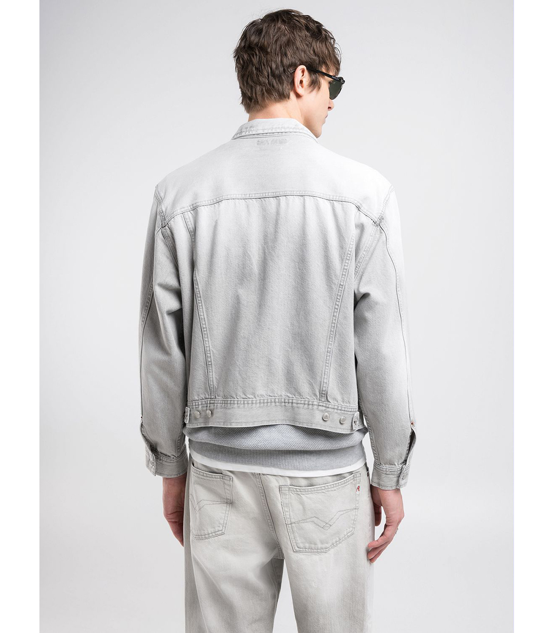 9Z1 ECO PLUS ライトデニムジャケット（セットアップモデル） 詳細画像 スーパーライトグレー 9